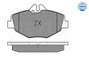 Set placute frana Meyle 025 237 4320