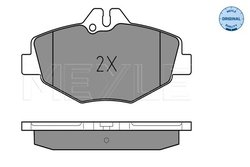Set placute frana Meyle 025 237 4320