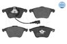 SET PLACUTE FRANA MEYLE 025 238 0120/W - Compatibil cu AUDI, SEAT, SKODA, VW