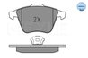SET PLACUTE FRANA MEYLE 025 238 0120/W - Compatibil cu AUDI, SEAT, SKODA, VW