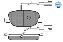 Set placute frana Meyle 025 238 1118