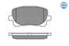 SET PLACUTE FRANA MEYLE 025 238 3617 - Compatibil cu TOYOTA