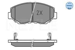 Set placute frana Meyle 025 238 6817