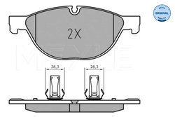 Set placute frana Meyle 025 238 9518