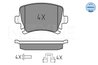 SET PLACUTE FRANA MEYLE 025 239 1417 - Compatibil cu AUDI, SEAT, SKODA, VW