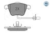 Set placute frana Meyle 025 239 5020/PD