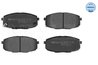 SET PLACUTE FRANA MEYLE 025 239 6617/W - Compatibil cu HYUNDAI, KIA
