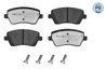 SET PLACUTE FRANA MEYLE 025 239 7317/PD - Compatibil cu DACIA, LADA, MERCEDES-BENZ, NISSAN, RENAULT