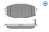 SET PLACUTE FRANA MEYLE 025 239 6617/W - Compatibil cu HYUNDAI, KIA