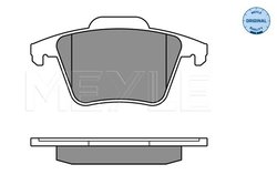 Set placute frana Meyle 025 240 1118