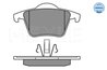 Set placute frana Meyle 025 240 1118