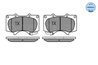 Set placute frana Meyle 025 240 2417/W