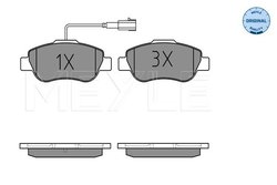 Set placute frana Meyle 025 240 7218