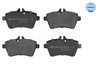SET PLACUTE FRANA MEYLE 025 240 7719 - Compatibil cu MERCEDES-BENZ