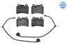 SET PLACUTE FRANA MEYLE 025 240 9717 - Compatibil cu VW