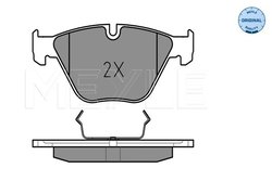 Set placute frana Meyle 025 241 6120