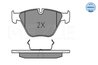 Set placute frana Meyle 025 241 6120