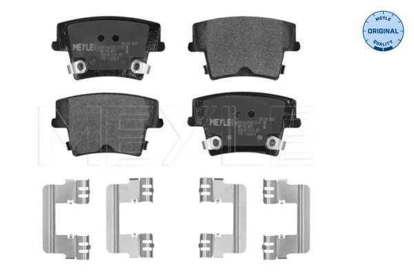 SET PLACUTE FRANA MEYLE 025 241 6318 - Compatibil cu CHRYSLER, LANCIA