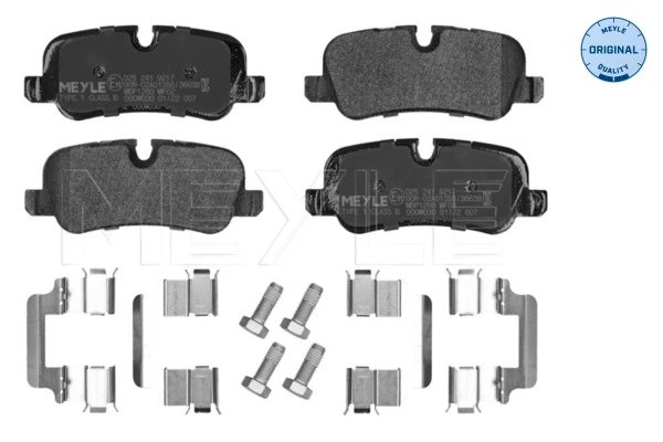 Set placute frana Meyle 025 241 9217