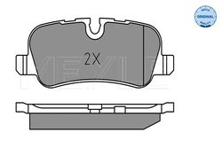 Set placute frana Meyle 025 241 9217