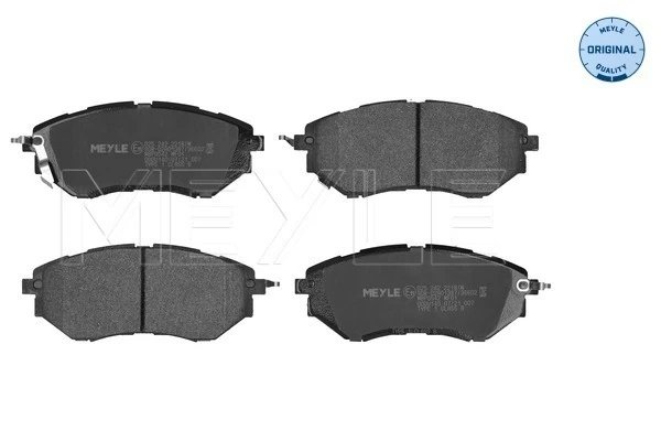 Set placute frana Meyle 025 242 2218/W