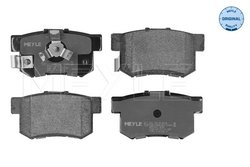 Set placute frana Meyle 025 242 3114/W