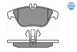 Set placute frana Meyle 025 242 5317