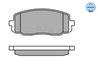Set placute frana Meyle 025 242 7516/W
