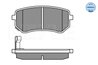 SET PLACUTE FRANA MEYLE 025 242 7614/W - Compatibil cu HYUNDAI, KIA
