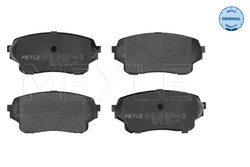Set placute frana Meyle 025 243 0115/W