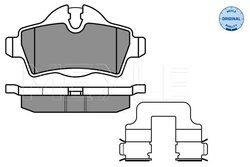 Set placute frana Meyle 025 242 8917