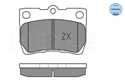 Set placute frana Meyle 025 243 2315/W