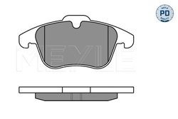 SET PLACUTE FRANA MEYLE 025 243 3218/PD - Compatibil cu CITROEN, PEUGEOT