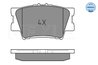 Set placute frana Meyle 025 243 3815