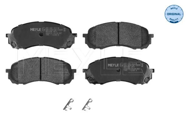 SET PLACUTE FRANA MEYLE 025 243 7217/W - Compatibil cu SUBARU