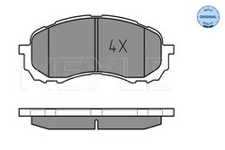 SET PLACUTE FRANA MEYLE 025 243 7217/W - Compatibil cu SUBARU
