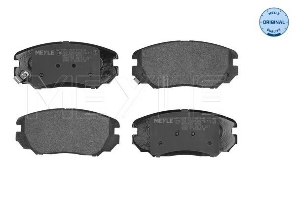 Set placute frana Meyle 025 244 1519/W