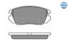 Set placute frana Meyle 025 244 1519/W