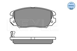 Set placute frana Meyle 025 244 1519/W