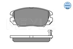 Set placute frana Meyle 025 244 1519/W