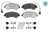Set placute frana Meyle 025 244 6619-1/PD