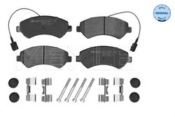 SET PLACUTE FRANA MEYLE 025 244 6619/W1 - Compatibil cu CITROEN, FIAT, OPEL, PEUGEOT, VAUXHALL