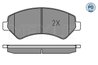 Set placute frana Meyle 025 244 6619-1/PD