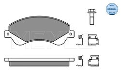 Set placute frana Meyle 025 244 8518/W