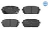 SET PLACUTE FRANA MEYLE 025 244 9116/W - Compatibil cu KIA