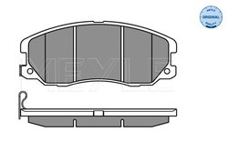 SET PLACUTE FRANA MEYLE 025 245 1016/W - Compatibil cu CHEVROLET, OPEL, VAUXHALL
