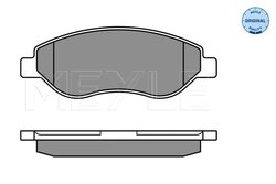 SET PLACUTE FRANA MEYLE 025 245 5019/W - Compatibil cu OPEL, VAUXHALL
