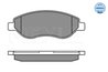 SET PLACUTE FRANA MEYLE 025 245 5019/W - Compatibil cu OPEL, VAUXHALL