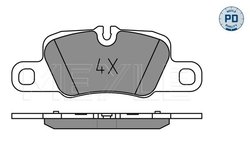 Set placute frana Meyle 025 245 5416/PD