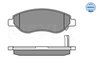 SET PLACUTE FRANA MEYLE 025 245 5019/W - Compatibil cu OPEL, VAUXHALL